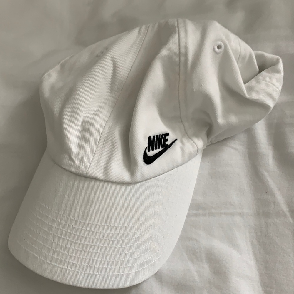White Nike Hat